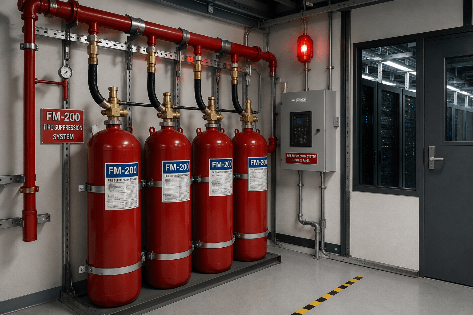 FM-200 Fire Suppression