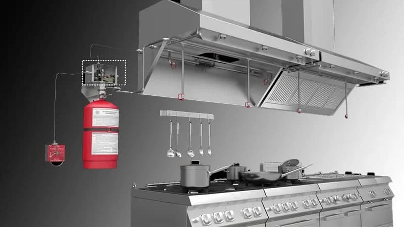 Kitchen Hood Fire Suppression Systems Safety