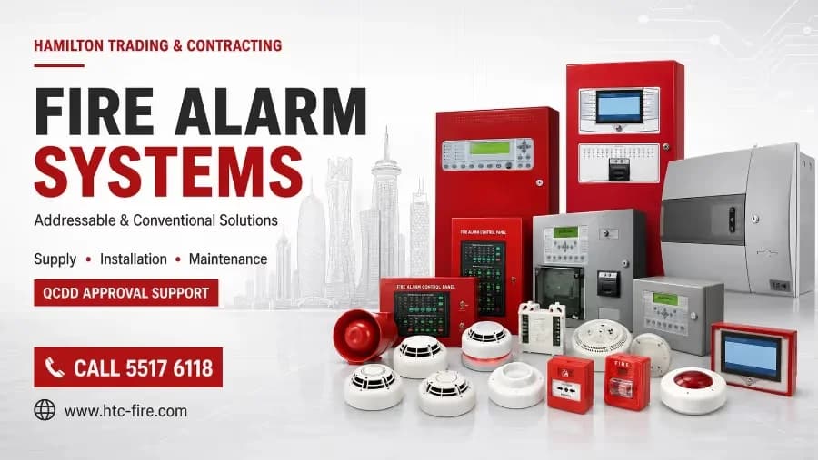 Fire Alarm & Detection Systems in Qatar